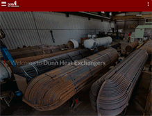 Tablet Screenshot of dunnheat.com